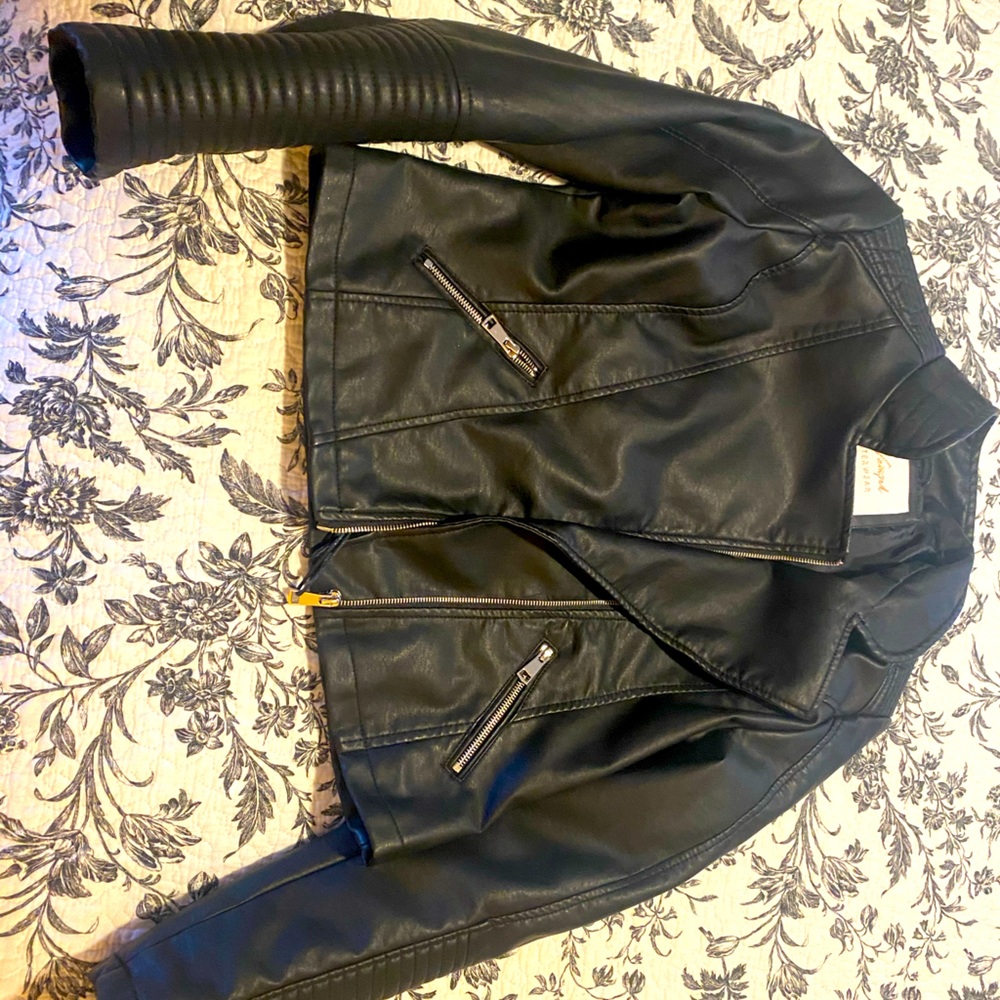 Leather jacket